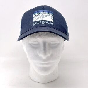 Patagonia Line Logo Ridge LoPro Trucker Cap Hat Snapback Adjustable